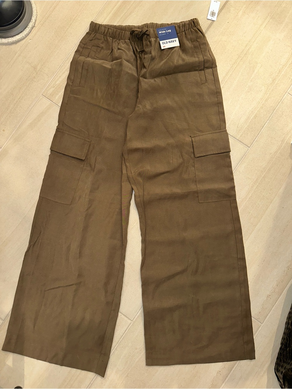 Old Navy green Wide-Leg Cargo Pants